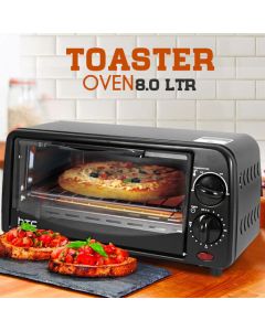 Countertop Toaster Oven 8L 118-EO Black