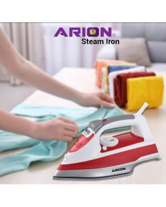 Arion - Steam Iron AR-401, Ceramic Red