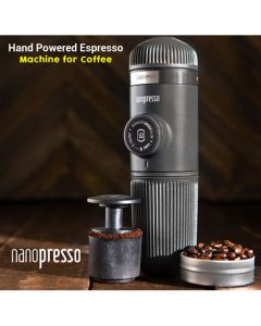 Wacaco Nanopresso - Hand Powered Espresso Machine for Ground Coffee