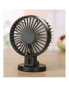 Mini 2 Gear Speed USB Fan Computer Portable Mute Usb Charge Cooling Fan Desk Laptop Fan Sslp91 Black
