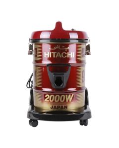Hitachi CV950Y24CBSWR 18 Liter Corded Canister Vacuum Cleaner Red