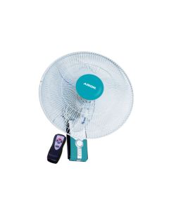 Arion Boeing Wall Mount Fan With Remote Control WF-1804RC, Blue