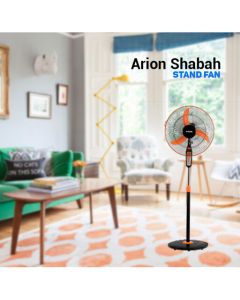 Arion Shabah Stand Fan FS-1808, Orange