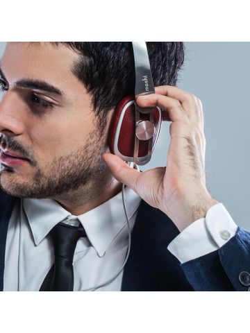 Moshi Avanti On Ear Headphone Burgundy Red