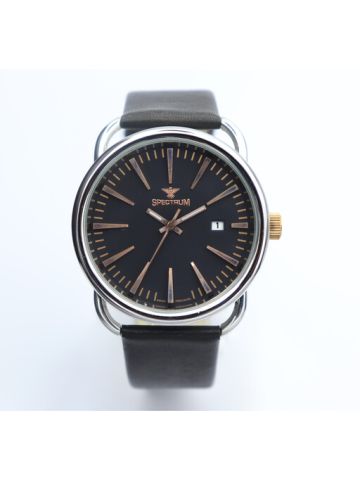Truth Seeker Leather Men's Black Watch - S12454M-2