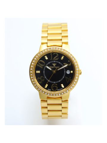 Creative Stainless Steel WOMEN's Gold  Watch - S12464L-1