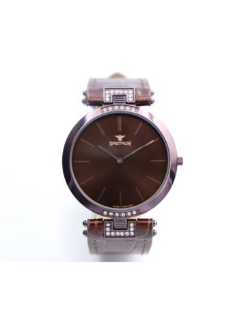 Explorer Leather Men's Brown Watch - S12471M-4