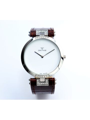 Explorer Leather Men's Brown Watch - S12471M-5