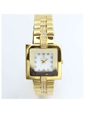 Challenger Stainless Steel Women's Gold Watch - S12481L-2