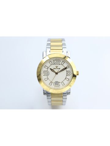 Challenger Stainless Steel Men's Two Tone Watch - S12500M-3