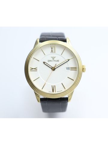 Truth Seeker Leather Men's Black Watch - S12502M-1