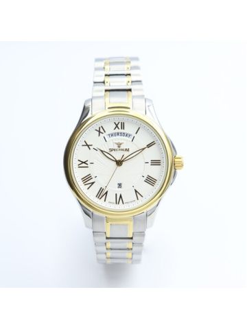 Inventor Stainless Steel Men's Two Tone Watch - 12507M-4
