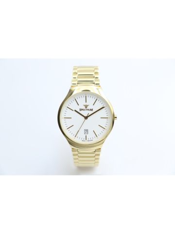 Challenger Stainless Steel Men's Gold Watch - S12514M-2