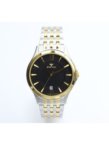 Creative Stainless Steel Men's Two Tone Watch - 12517M-2