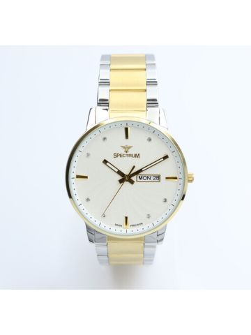 Inventor Stainless Steel Men's Two Tone Watch - 12537M-3