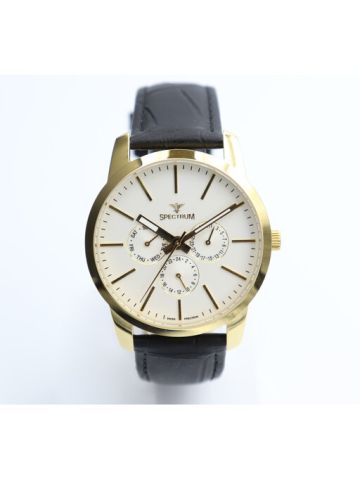 Truth Seeker Leather Men's Black Watch - S12551M-2