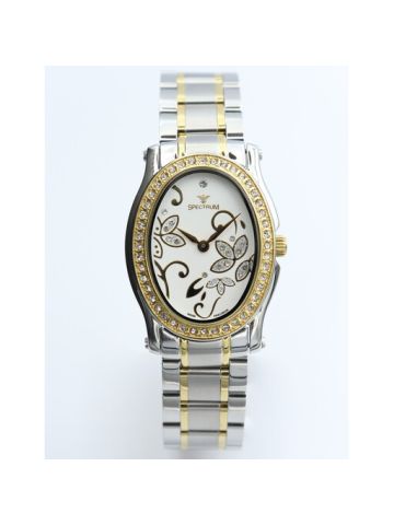 Creative Stainless Steel WOMEN's Two Tone Watch - S12553L-3