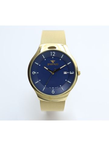 Truth Seeker Mesh Band Men's Gold Watch - S12560M-3