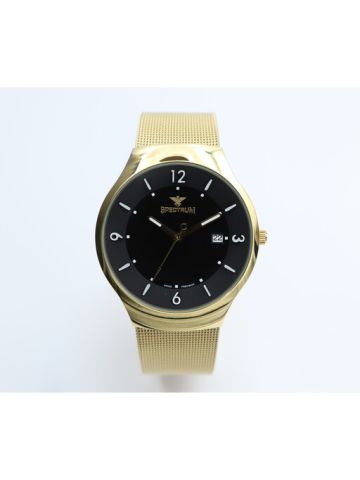 Truth Seeker Mesh Band Men's Gold Watch - S12560M-4