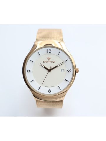 Truth Seeker Mesh Band Men's Rose Gold Watch - S12560M-5