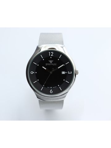 Truth Seeker Mesh Band Men's Silver Watch - S12560M-9
