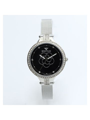 Creative Mesh Band Women's Silver Watch - S12562L-7