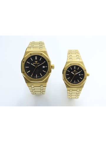 Challenger Stainless Steel WOMEN's Gold Watch - 12566L-2P