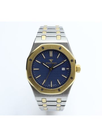Challenger Stainless Steel Men's Two Tone Watch - 12566M-3