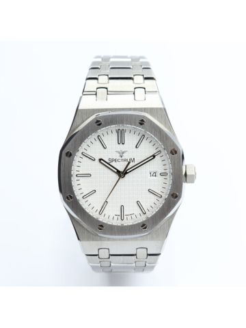 Challenger Stainless Steel Men's Silver Watch - 12566M-6