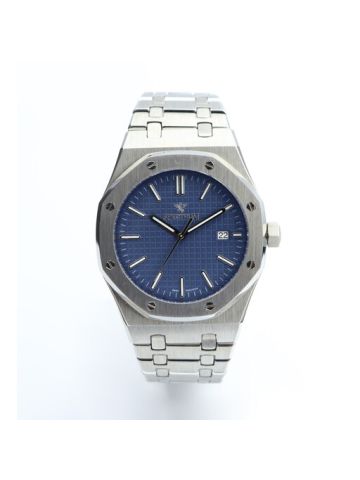 Challenger Stainless Steel Men's Silver Watch - 12566M-8