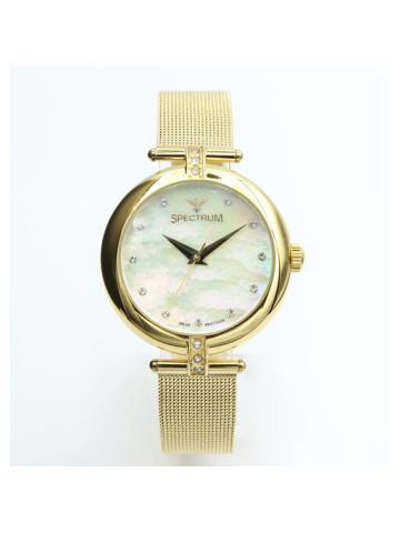 Explorer Mesh Band WOMEN's Gold Watch - S12575L-1