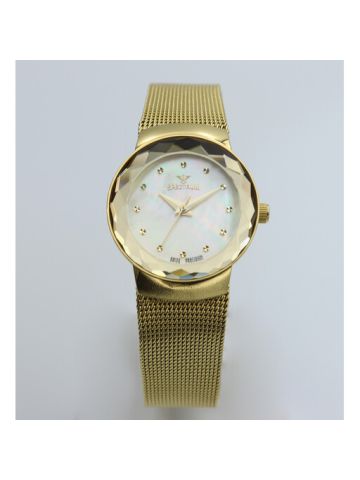 Challenger Mesh Band Women's Gold  Watch - S12577L-1