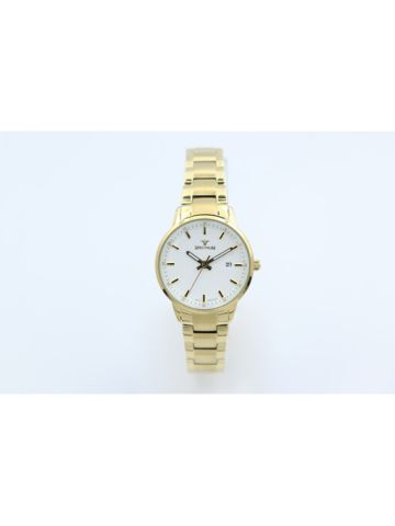 Multidimensional Stainless Steel WOMEN's Gold Watch - 12579L-2