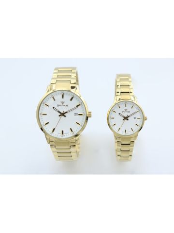 Multidimensional Stainless Steel WOMEN's Gold Watch - 12579L-2P