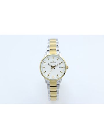Multidimensional Stainless Steel Women's Two Tone Watch - 12579L-3