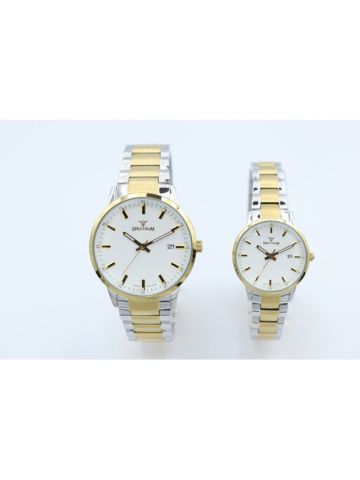 Multidimensional Stainless Steel Women's Two Tone Watch - 12579L-3P