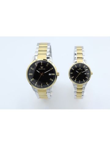 Multidimensional Stainless Steel WOMEN's Two Tone Watch - 12579L-4P