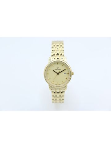 Challenger Stainless Steel WOMEN's Gold Watch - 12580L-1