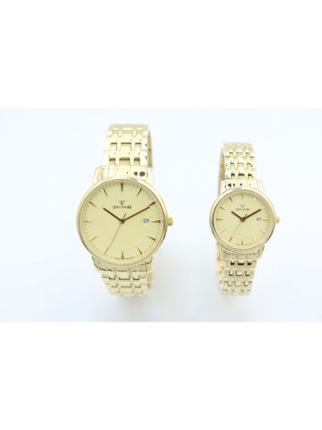 Challenger Stainless Steel WOMEN's Gold Watch - 12580L-1-P
