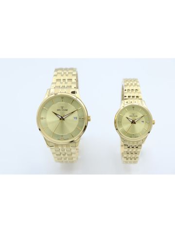Challenger Stainless Steel Women's Gold Watch - 12581L-1P