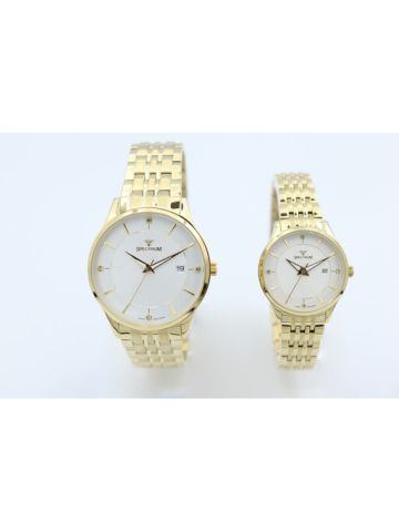 Challenger Stainless Steel WOMEN's Gold Watch - 12581L-2P