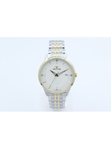 Challenger Stainless Steel Men's Two Tone Watch - 12581M-3