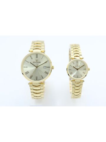 Inventor Stainless Steel Women's Gold Watch - 12582L-1P
