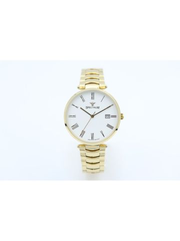 Inventor Stainless Steel Men's Gold Watch - 12582M-2