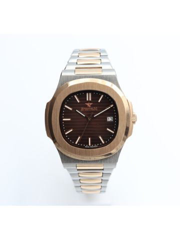 Explorer Stainless Steel Men's Two Tone Rose Watch - 12583M-5
