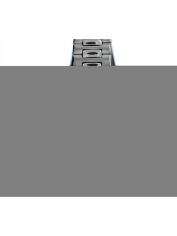 Explorer Stainless Steel Men's Black Watch - 12583M-7