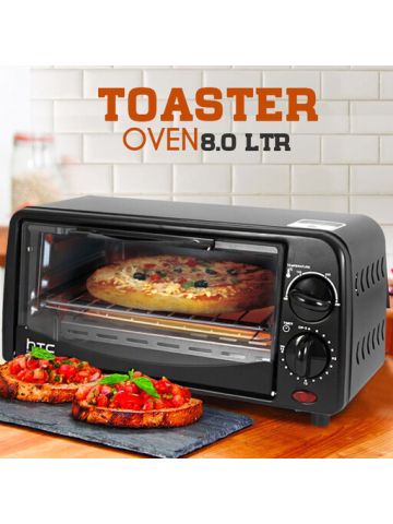 Countertop Toaster Oven 8L 118-EO Black