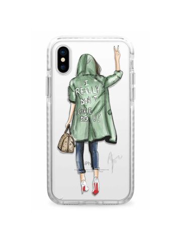 Casetify Snap Case Don't Care For iPhone Xs Max