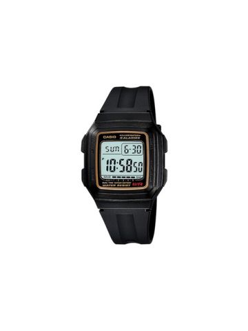 Casio  Men's Resin Band Digital Watch F-201W-1DF