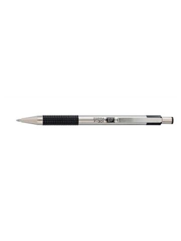 Zebra Pen  Stainless Steel Ballpoint Pen - Black